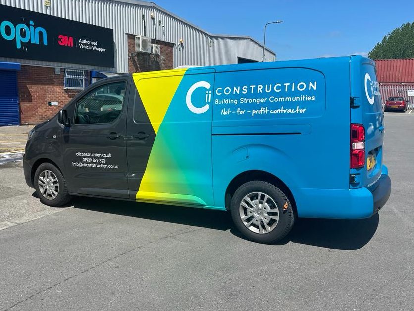 Cii Construction branded van